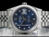 Rolex Datejust 36 Blu Jubilee Klein Blue Diamonds  Watch  16234
